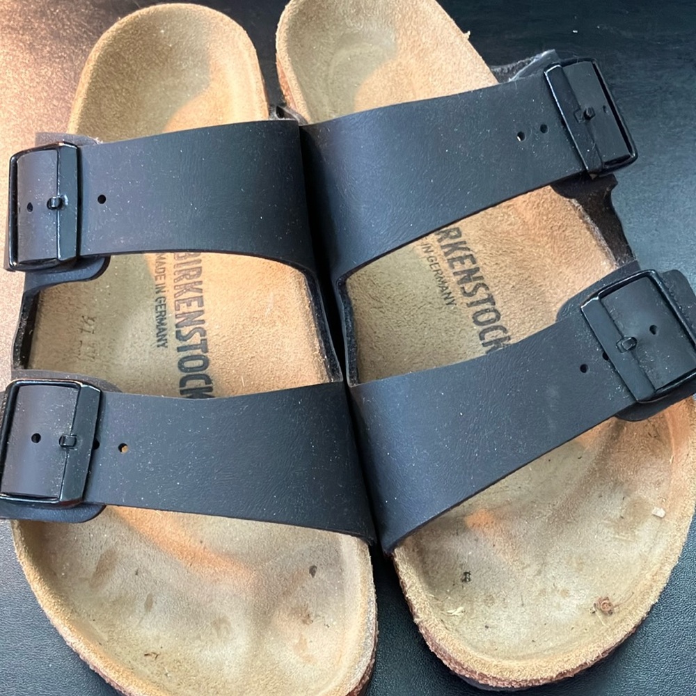 Birkenstock Black Arizona Sandals 39